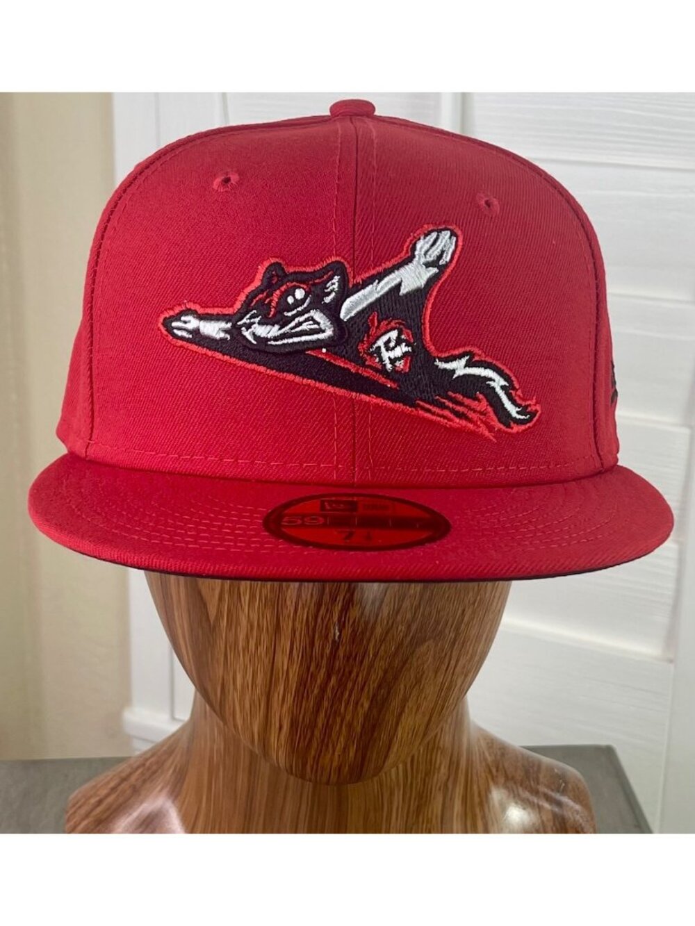New Era 59Fifty MiLB Richmond Flying Squirrels Baseball Fitted Hat Size 7 1/8
